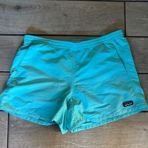 Patagonia Aqua Blue Swim Shorts